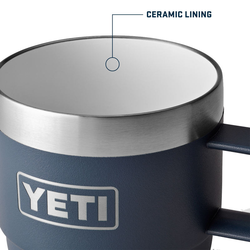 Rambler 6 oz Stackable Mugs 2 Pack, Yeti Rambler 6 oz Stackable Mug 2 Pack lining