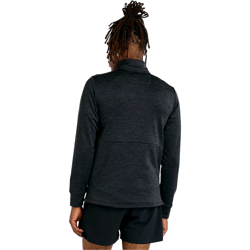 Men's Athletics Heat Grid 1/2 Zip, New Balance Men's Athletics Heat Grid 1/2 Zip in Black back