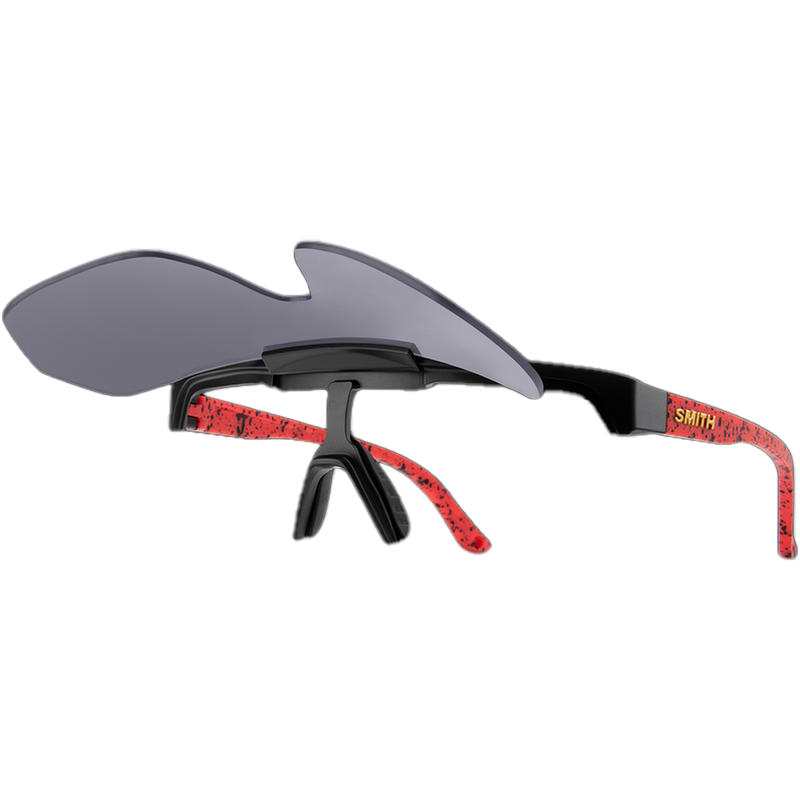 XC, Smith Sport Optics XC Matte Wild Child CP Violet Mirror flipped up