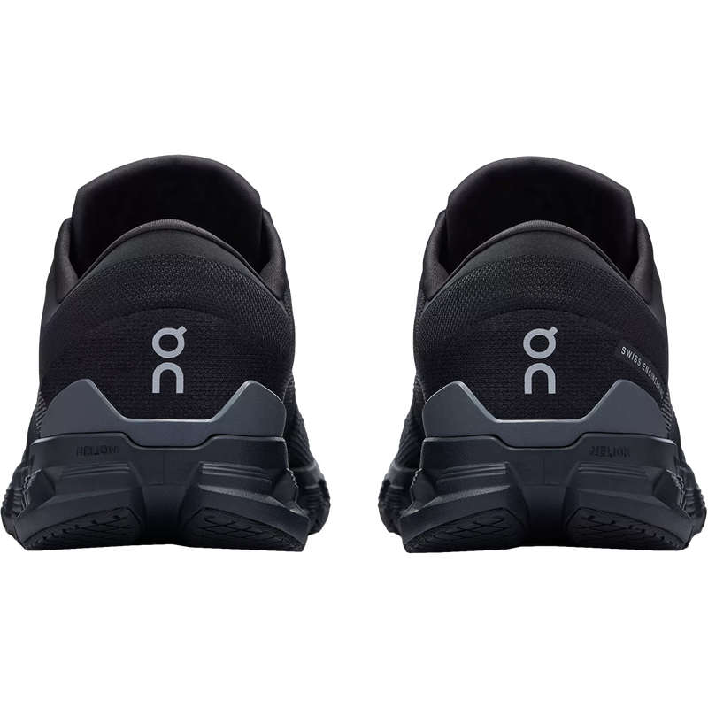 Men's Cloud X 4, On Men's Cloud X 4 in Black/Eclipse pair back
