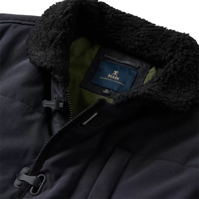 Men's Axeman Jacket, Roark Men's Axeman Jacket in DNV-Dark Navy collar