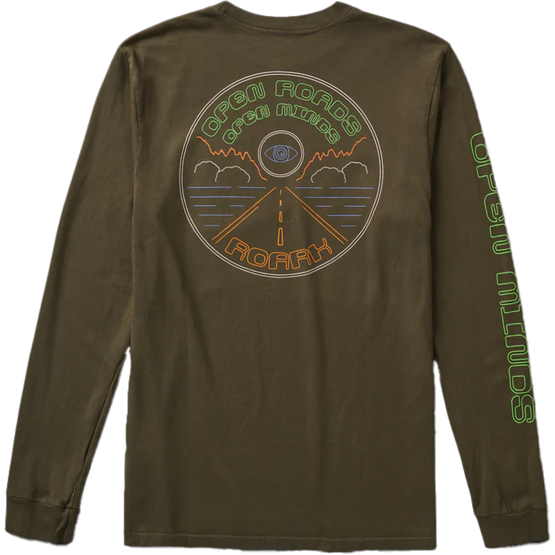 Men's Open Roads Long Sleeve Premium Tee, Featured Image