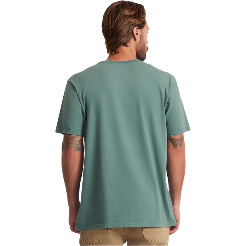 Men's Expedition Pocket Tee, Roark Men's Expedition Pocket Tee in Tundra back