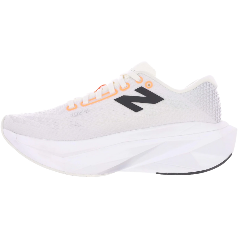 Women's FuelCell SuperComp Trainer v3, New Balance Women's FuelCell SuperComp Trainer v3 in CA-Angora/Hot Mango/Black inside right profile