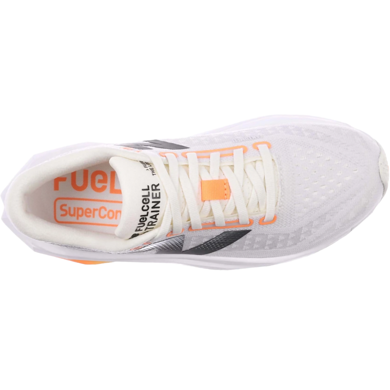 Women's FuelCell SuperComp Trainer v3, New Balance Women's FuelCell SuperComp Trainer v3 in CA-Angora/Hot Mango/Black top