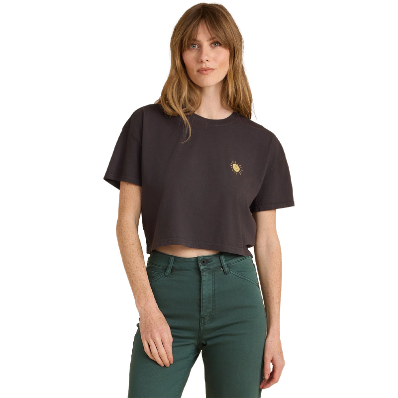 Women's Seek Cropped Boxy Tee, Roark Women's Seek Cropped Boxy Tee front
