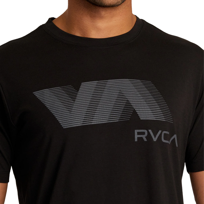 Men's VA RVCA Blur Tee, RVCA Men's VA RVCA Blur Tee logo