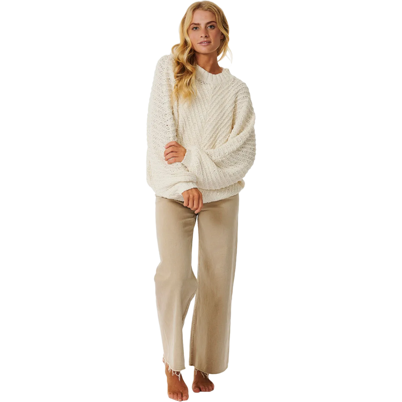 Women's Classic Surf Knit Crew, Rip Curl Women's Classic Surf Knit Crew Full View