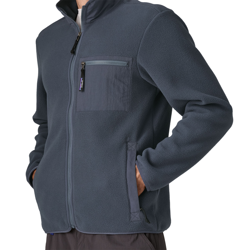 Men's Synchilla Jacket, Patagonia Men's Synchilla Jacket hand pockets