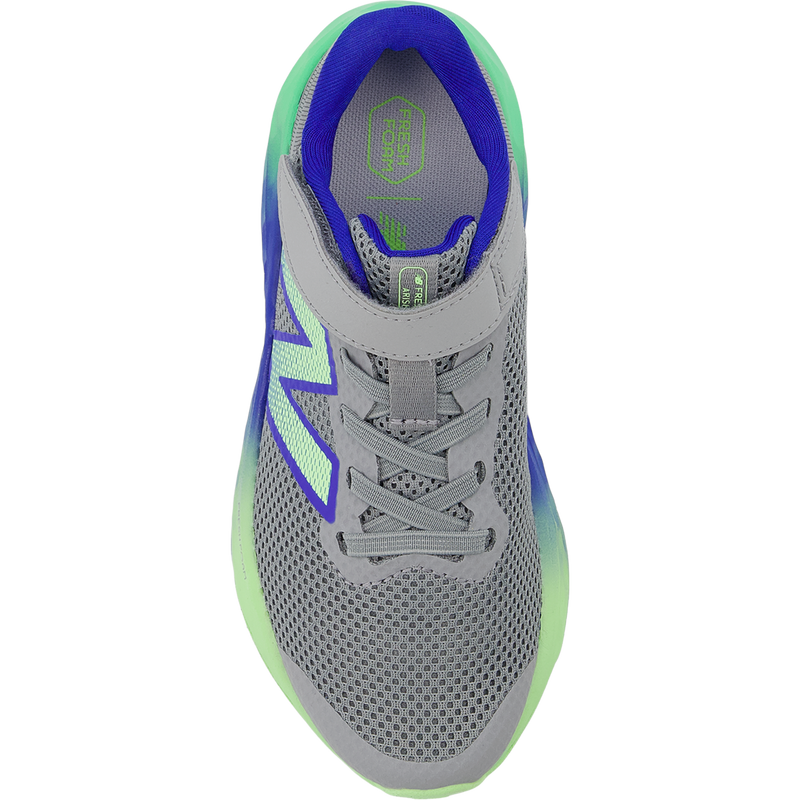 Youth Preschool Fresh Foam Arishi v4 Bungee Lace with Top Strap, New Balance Youth Fresh Foam Arishi v4 Bungee Lace with Top Strap top