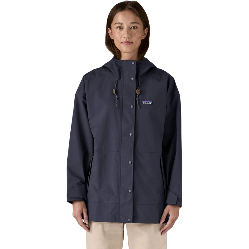 Women's Outdoor Everyday Rain Jacket, Patagonia Women's Outdoor Everyday Rain Jacket front on model