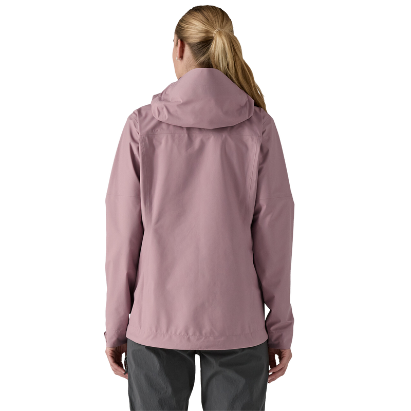 Women's Boulder Fork Rain Jacket, Patagonia W Boulder Fork Rain Jacket Back View