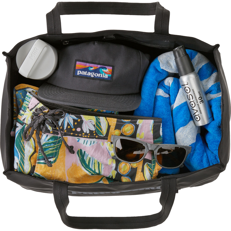 Black Hole Tote 25L, Patagonia Black Hole Tote 25L packed with gear
