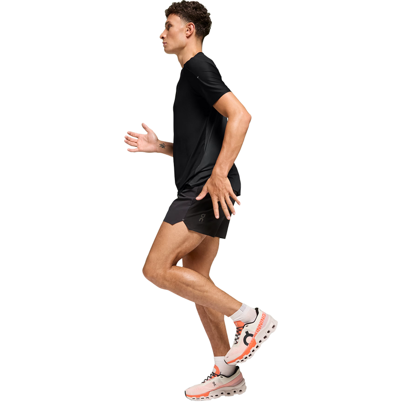Men's Performance T, On Performance T in Black left