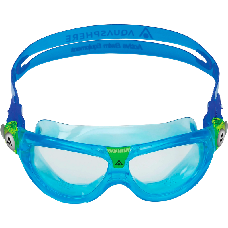 Youth Seal Kid 2 - Aqua/Lime Clear, Aqua Sphere Seal Kid 2 - Aqua/Lime Clear front