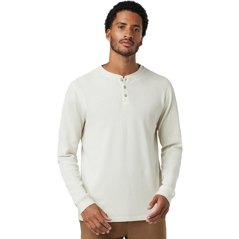 Men's Waffle Henley, Vuori Men's Waffle Henley front