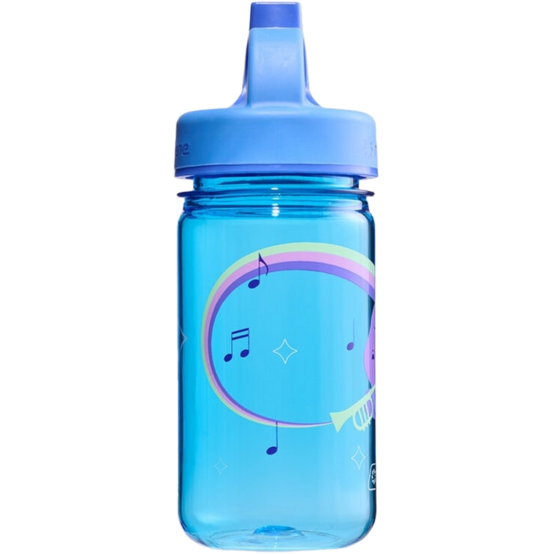 12 oz Kids Grip-N-Gulp Sustain Water Bottle, Nalgene 12 oz Kids Grip-N-Gulp Sustain Water Bottle graphic side 2