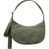 BAGGU Medium Nylon Crescent Bag in Caper