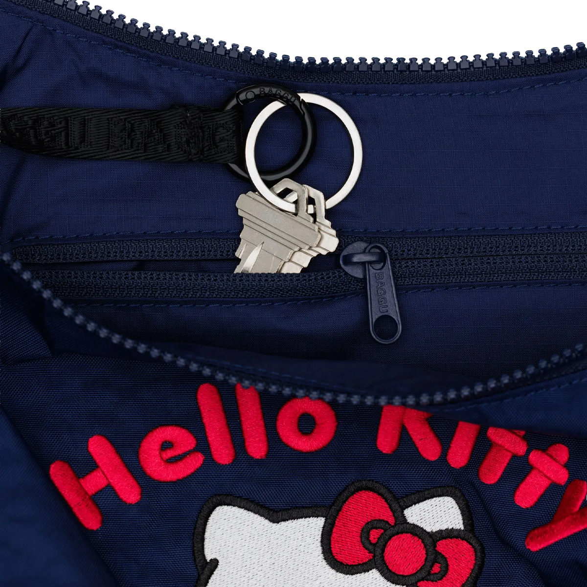 Hello Kitty Medium Nylon Crescent Bag alternate view