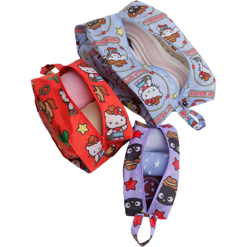 Hello Kitty 3D Zip Set, BAGGU 3D Zip Set with items