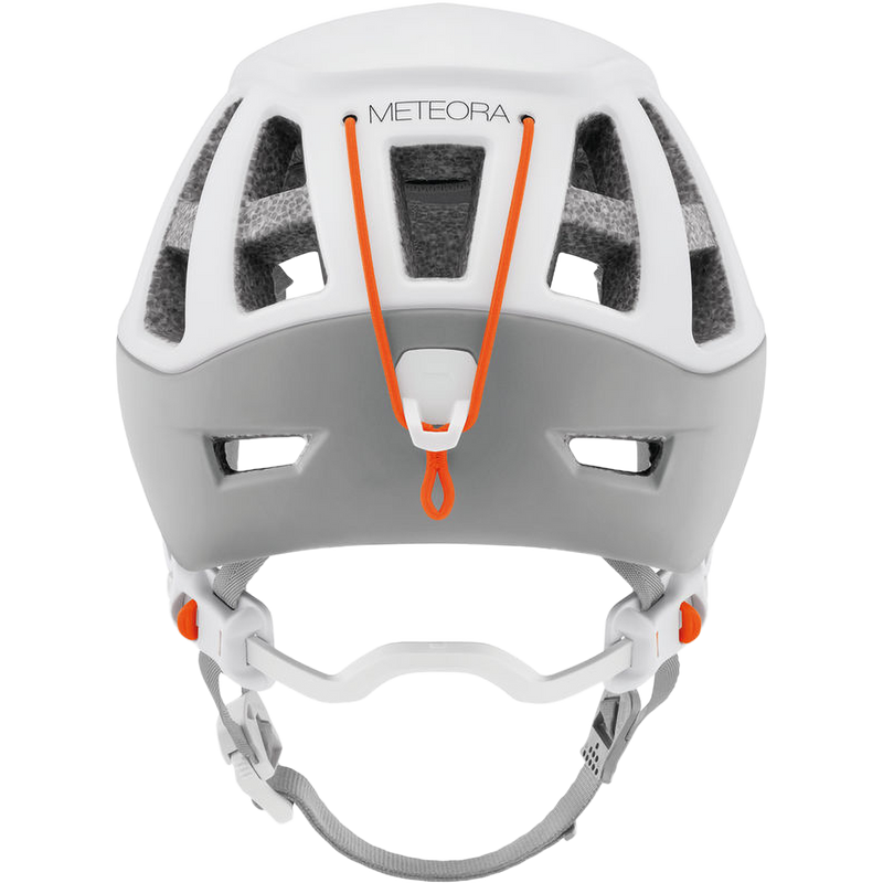 Women's Meteora Helmet, Petzl Women's Meteora Helmet in White Grey back