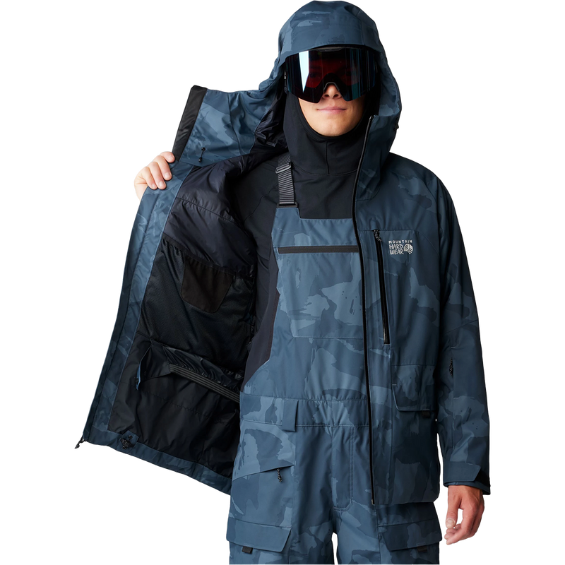 Men's Firefall Insulated Jacket, Mountain Hardwear Men's Firefall Insulated Jacket in Moon Blue Ombre liner