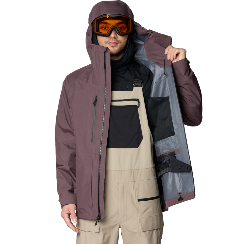 Men's Boundary Ridge Gore Tex Jacket, Mountain Hardwear Men's Boundary Ridge Gore Tex Jacket inside left pocket