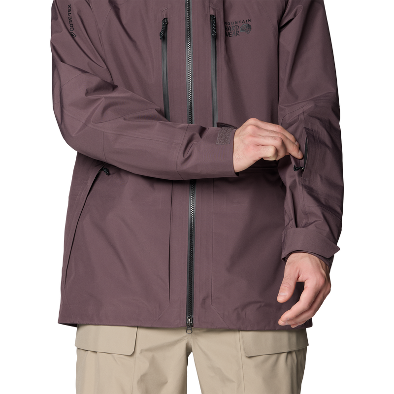 Men's Boundary Ridge Gore Tex Jacket, Mountain Hardwear Men's Boundary Ridge Gore Tex Jacket left arm pocket