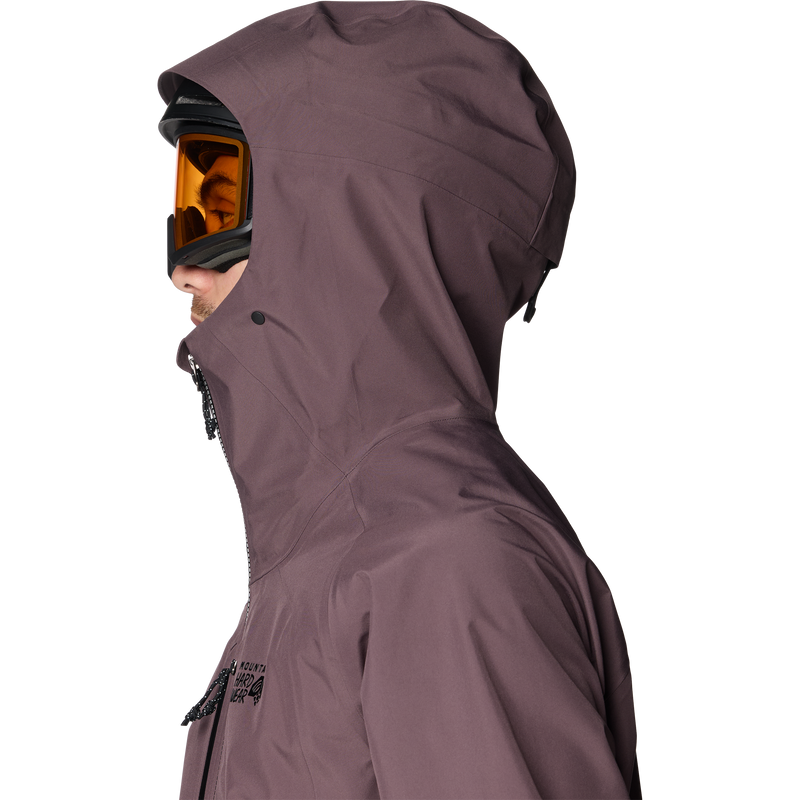 Men's Boundary Ridge Gore Tex Jacket, Mountain Hardwear Men's Boundary Ridge Gore Tex Jacket side hood