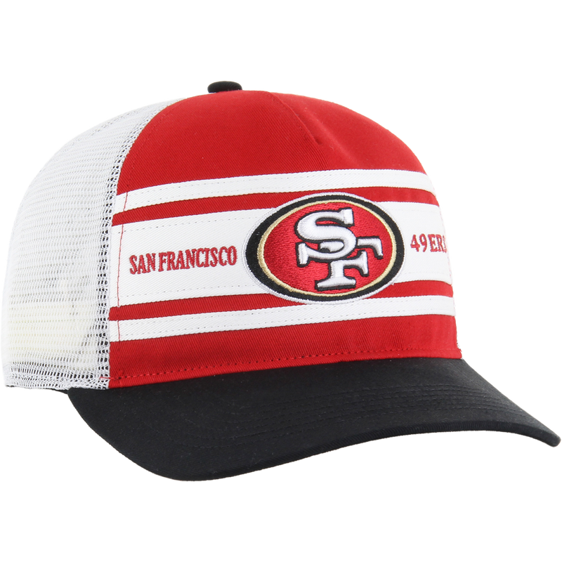 49ers Double Header Super Stripe 47 Hitch RF, 49ers Double Header Super Stripe 47 Hitch RF side