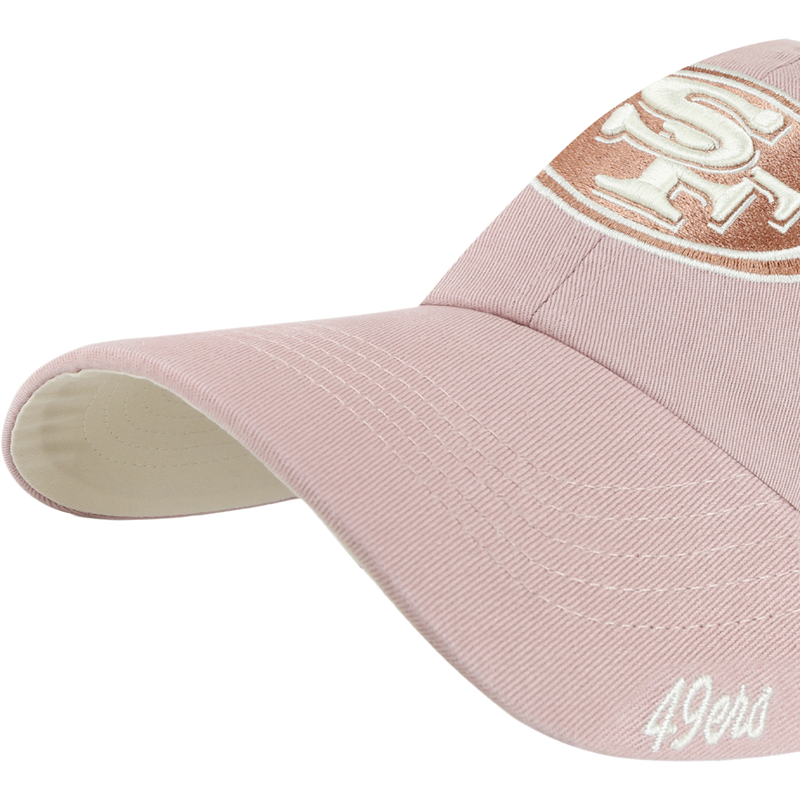 Women's 49ers Ballpark Cheer 47 Clean Up, 47 Brand Women's 49ers Ballpark Cheer 47 Clean Up brim