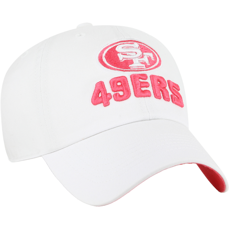Women's 49ers Luminance 47 Clean Up, 47 Brand Women's 49ers Luminance 47 Clean Up front