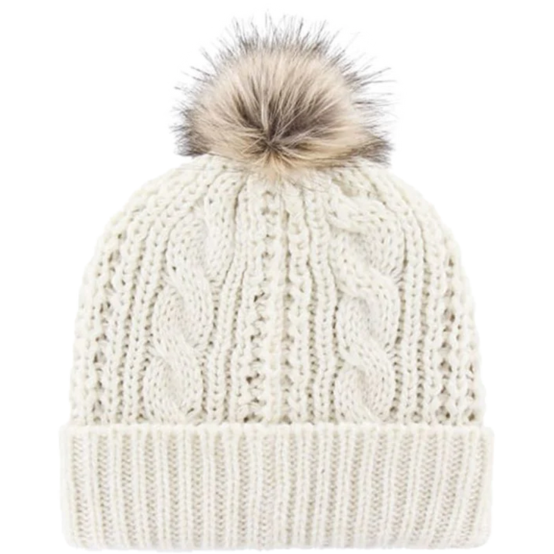 Women's 49ers Meeko Cuff Knit, 47 Brand Women's 49ers Meeko Cuff back