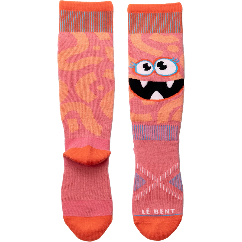 Youth Monster Party Light Cushion Snow Sock, Le Bent Youth Monster Party Light Cushion Snow Sock top and bottom