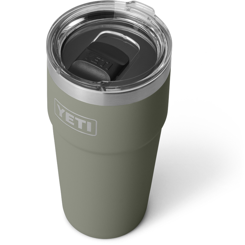 Yeti Rambler 20 oz Stackable with Magslider Lid top view