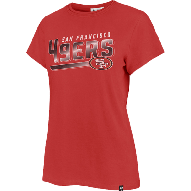 Women's 49ers Pep Up Frankie Tee, Featured Image