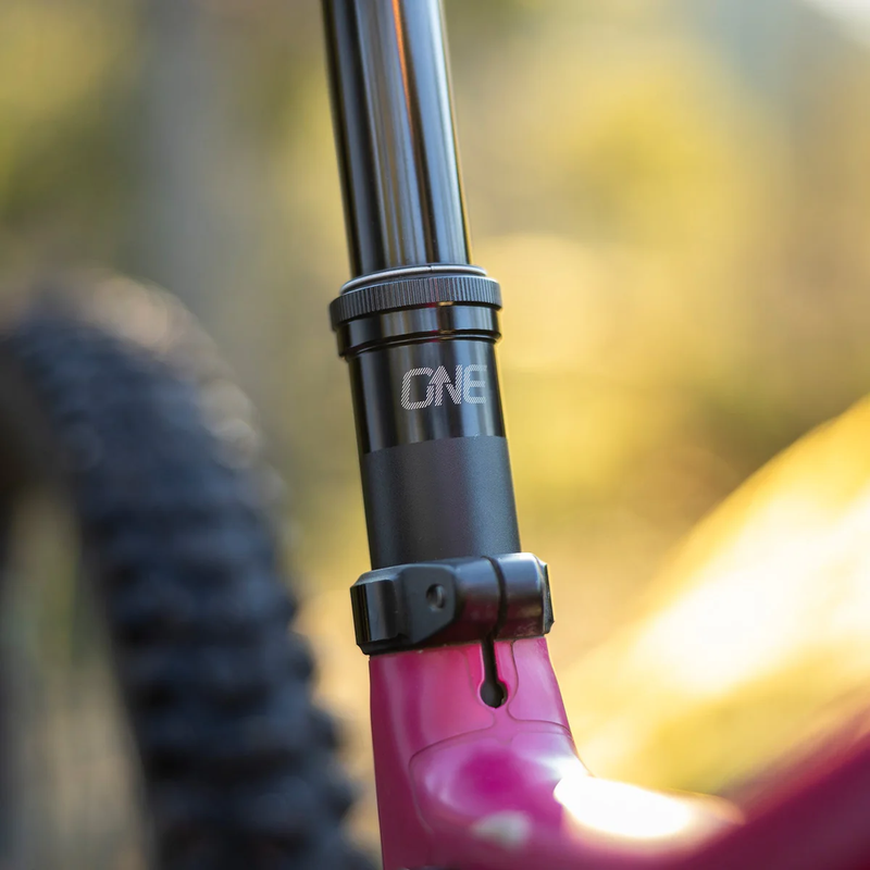 Dropper Post V3 150mm/31.6, OneUp Components Dropper Post V3 150mm/31.6 on bike