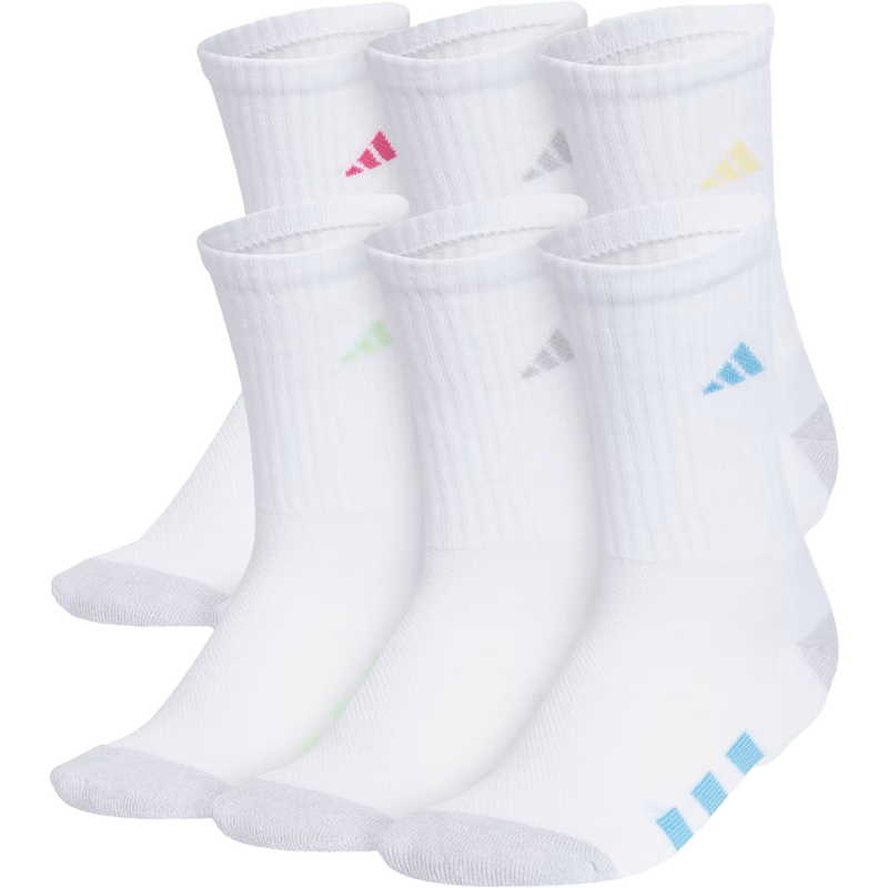 Youth Adidas Cushion Mixed 6-Pack Crew, Featured Image