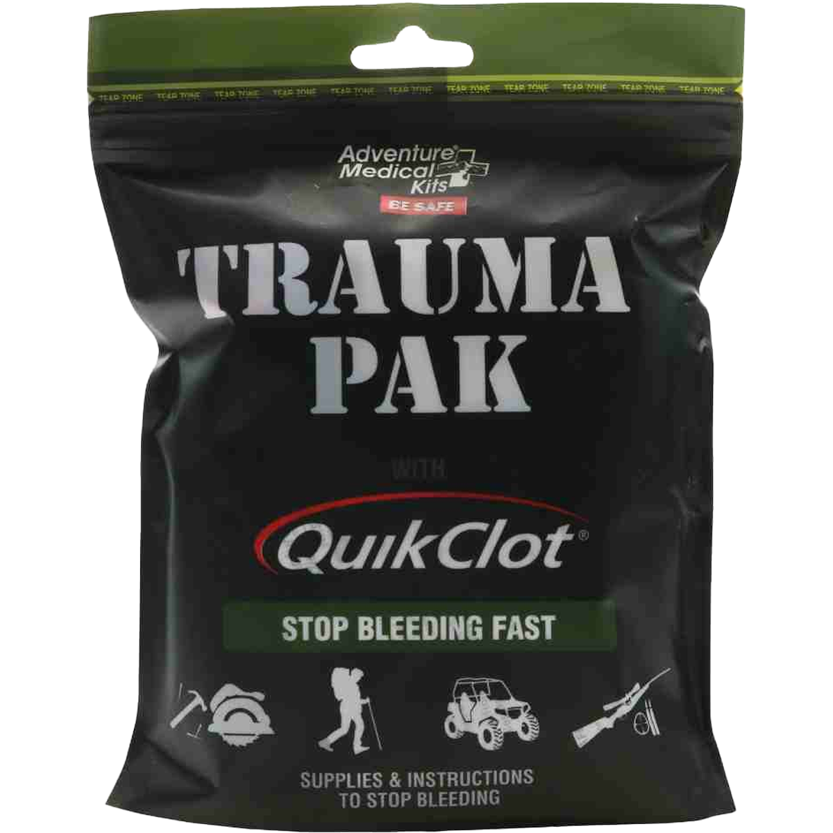 Trauma Pak First Aid Kit with QuikClot alternate view