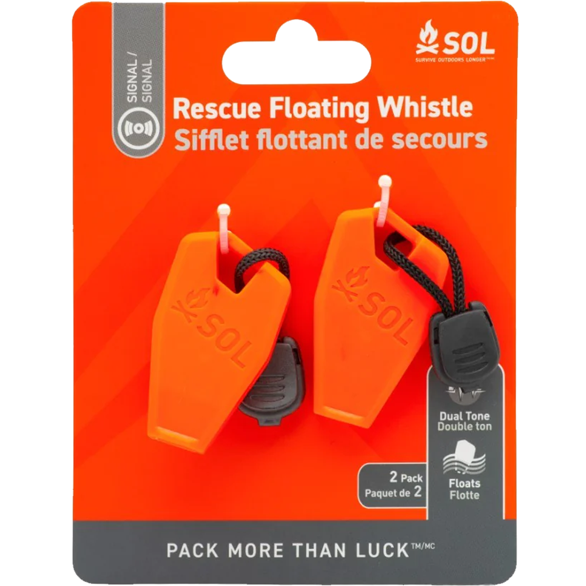 Rescue Floating Whistle (2 Pack) alternate view