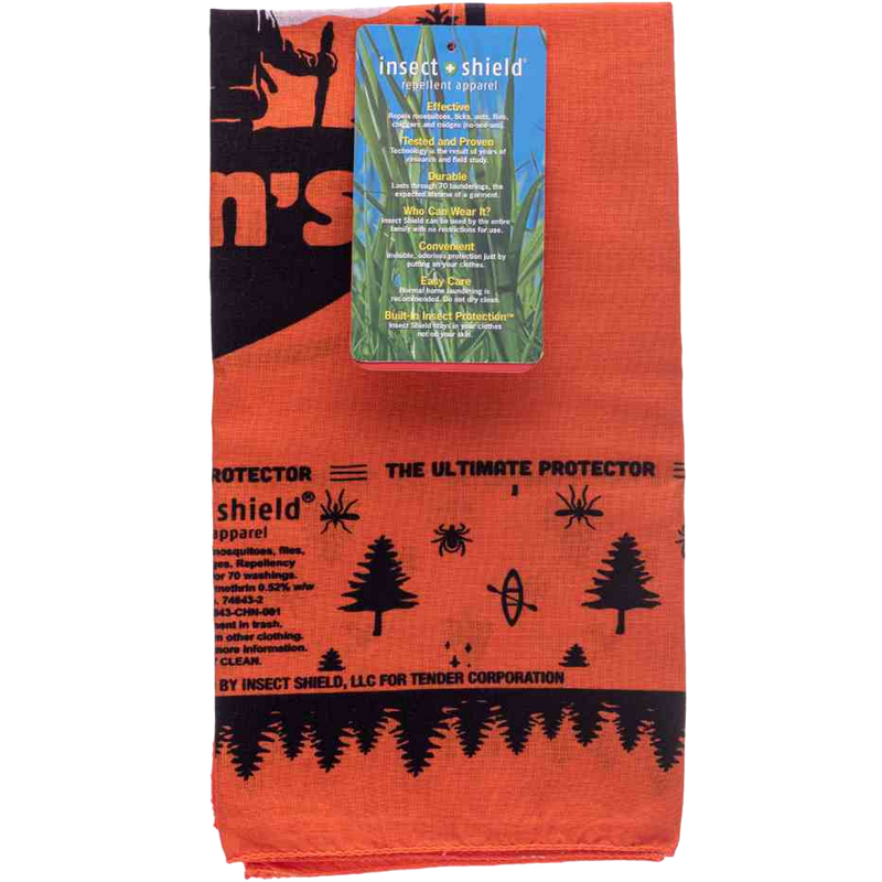 Ben's Insect Repellent Bandana, Ben's Insect Repellent Bandana tag