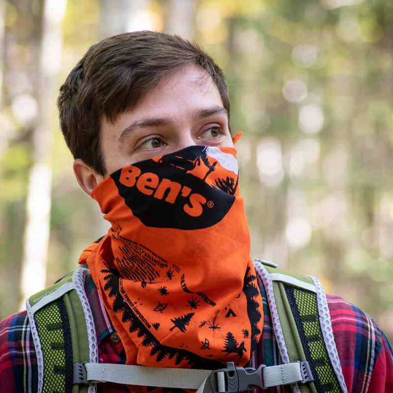 Ben's Insect Repellent Bandana, Ben's Insect Repellent Bandana facemask
