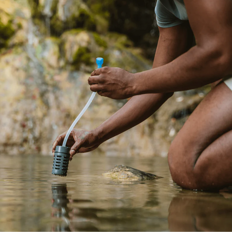 Purifier + UltraLight Straw, RapidPure Purifier + UltraLight Straw in hand