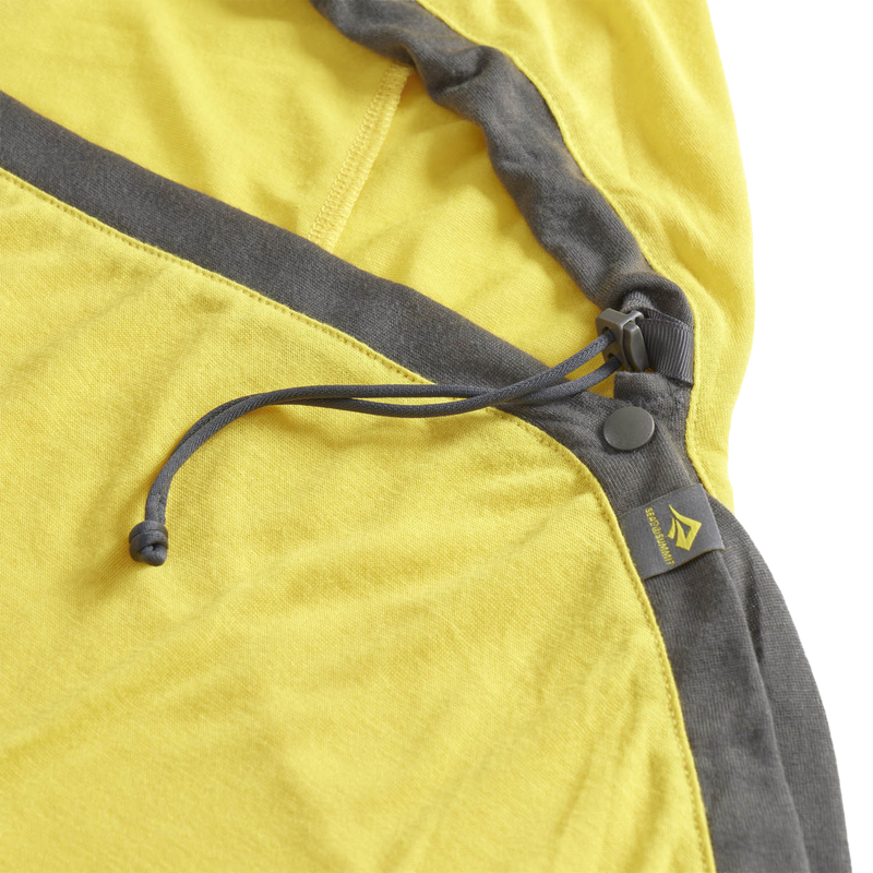 Reactor Liner Mummy - Compact, Sea to Summit Reactor Liner Mummy - Compact hood drawcord