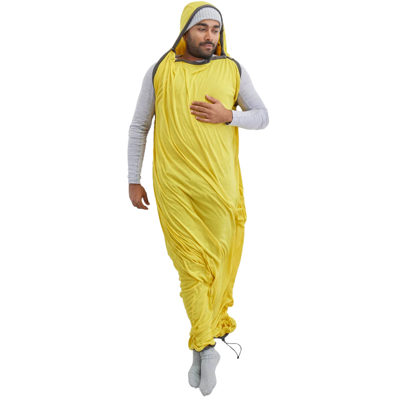 Reactor Liner Mummy - Compact, Sea to Summit Reactor Liner Mummy - Compact person inside