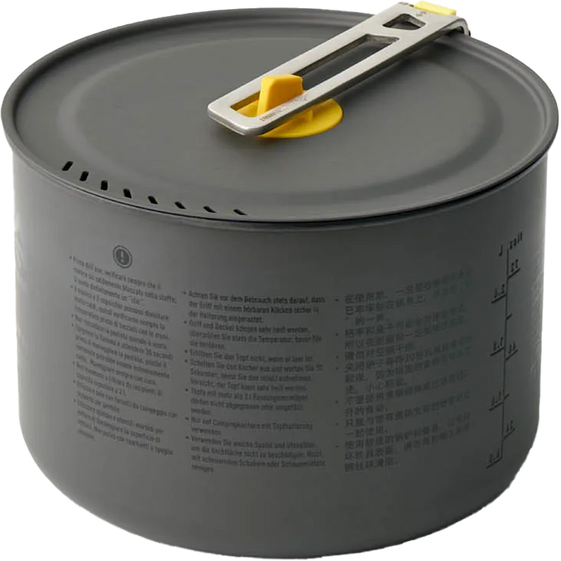 Frontier Ultralight Pot 3L, Sea to Summit Frontier Ultralight Pot 3L handle folded