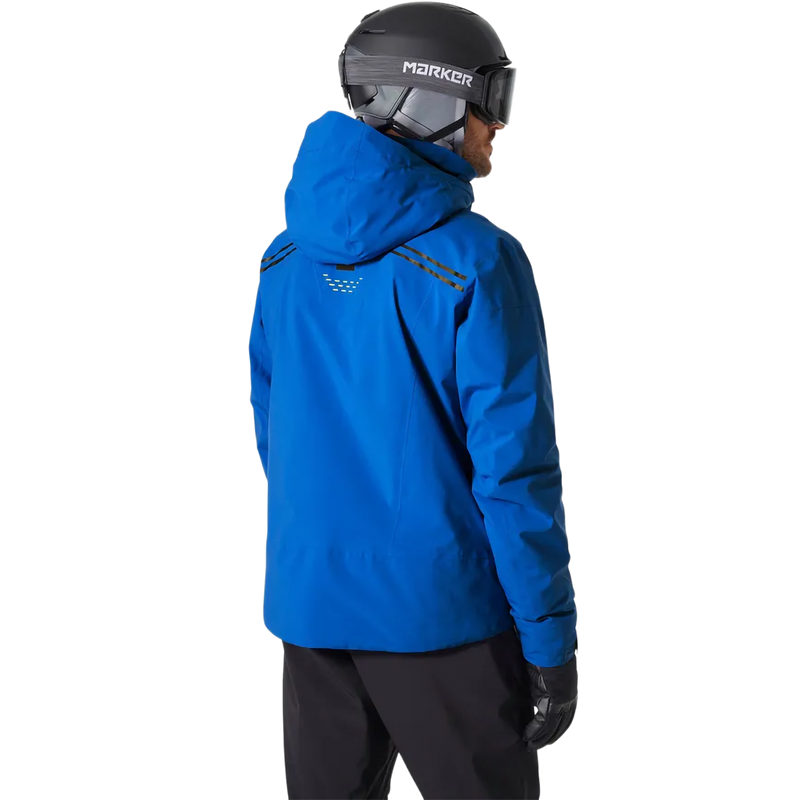 Men's Alpha Infinity Jacket, Helly Hansen Men's Alpha Infinity Jacket in 543 Cobalt 2.0 back