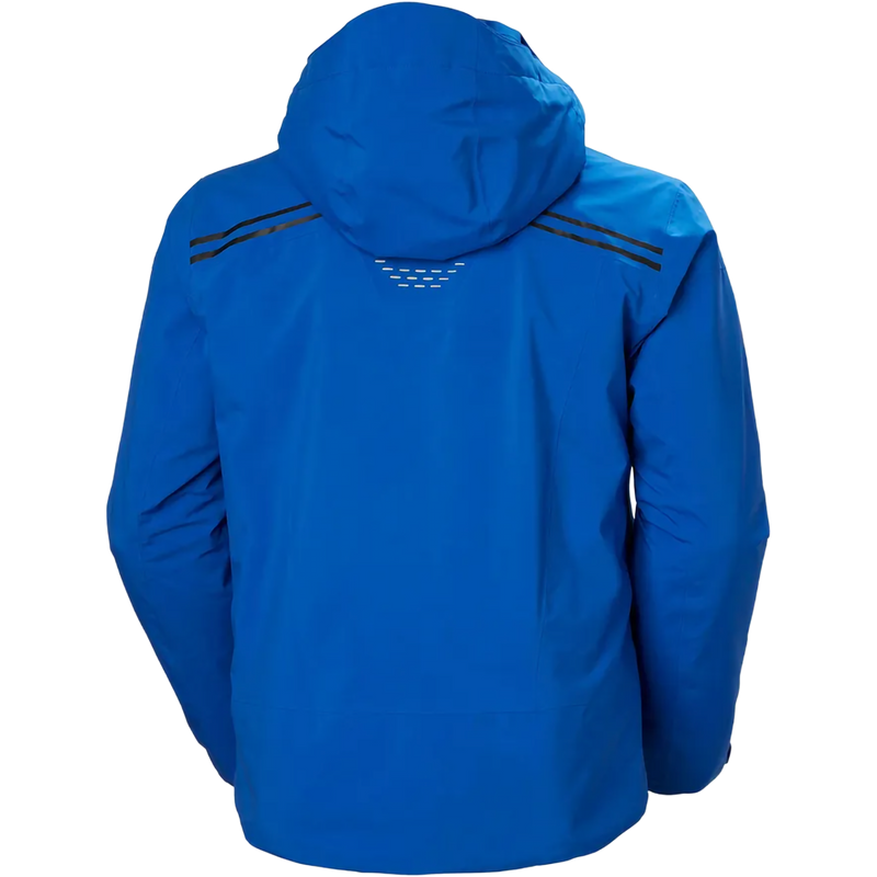 Men's Alpha Infinity Jacket, Helly Hansen Men's Alpha Infinity Jacket in 543 Cobalt 2.0 back