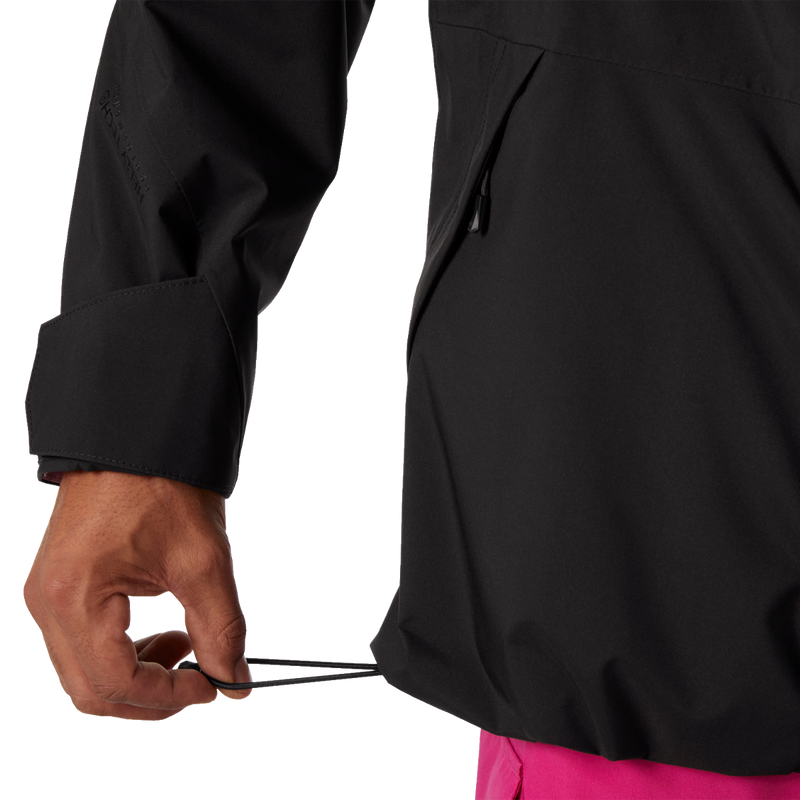 Men's Ullr D Shell Jacket, Helly Hansen Ullr D Shell Jacket drawcord on hem