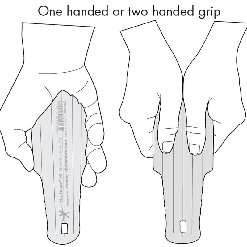 The Dirtsaw Deuce #2 Trowel, TheTentLab he Dirtsaw Deuce #2 Trowel grip
